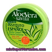 Crema Corporal De Aloe Vera Para Piel Normal Formato Viaje Instituto Español 50 Ml.