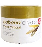 Crema Corporal Nutritiva Oliva Babaria 250 Ml.