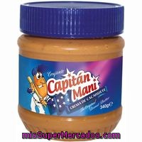 Crema De Cacahuete Crujiente Capitan Mani, Tarro 340 G