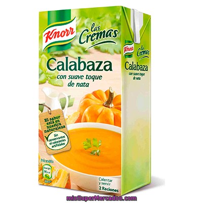 Crema De Calabaza Knorr 500 Ml.