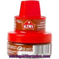Crema De Calzado Marrón Medio Kiwi, Tarro Aplicador 50 Ml