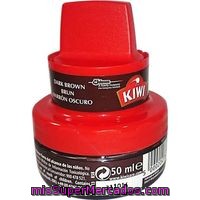 Crema De Calzado Marrón Oscuro Kiwi, Aplicador 50 Ml