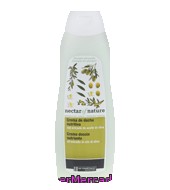 Crema De Ducha Nutritiva Con Extracto Aceite De Oliva - Nectar Of Nature Les Cosmetiques 750 Ml.