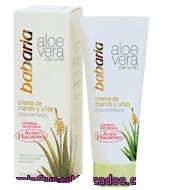 Crema De Mano Aloe Vera Babaria 100 Ml.