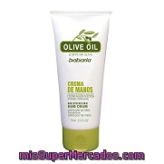 Crema De Manos Con Aceite De Oliva Babaria 75 Ml.