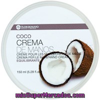 Crema De Manos De Coco Flor De Mayo, Tarro 150 Ml