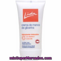 Crema De Manos De Glicerina Lida, Tubo 75 Ml