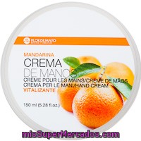 Crema De Manos De Mandarina Flor De Mayo, Tarro 150 Ml