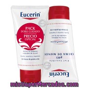 Crema De Manos Ph5 Eucerin Pack 2x75 Ml.