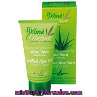 Crema De Manos-uñas De Aloe Certifica Lixone Nature, Tubo 75 Ml