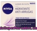 Crema De Noche Hidratante Antiarrugas Para Todo Tipo De Pieles Nivea 50 Mililitros