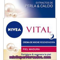 Crema De Noche Nivea Vital, Tarro 50 Ml