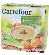 Crema De Puerro Carrefour Pack 2x300 Ml.