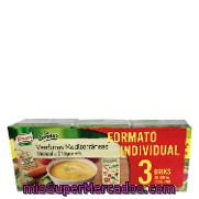 Crema De Verduras Mediterráneas Knorr 3x300 Ml.