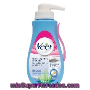 Crema Depilatoria Para Pieles Sensibles Veet 400 Ml.