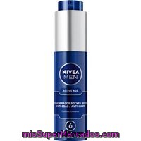 Crema Facial Active Age Noche Nivea For Men, Dosificador 50 Ml