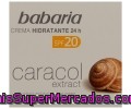 Crema Facial Hidratante Con Factor De Protección 20 Y Extracto De Caracol Babaria 50 Mililitros