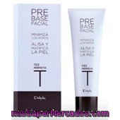 Crema Facial Prebase Minimiza Poros (alisa Y Matifica La Piel), Deliplus, Tubo 30 Cc