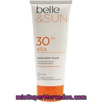 Crema Facial Solar F30 Belle&sun, Tubo 100 Ml