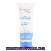 Crema Hidratante Cara Y Cuerpo Para Pieles Sensibles Carrefour Baby 200 Ml.