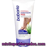 Crema Hidratante De Aloe Para Pies Babaria, Tubo 150 Ml