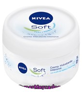 Crema Hidratante De Manos, Cara Y Cuerpo Nivea 300 Ml.