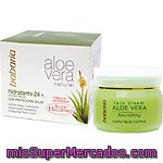 Crema Hidratante Facial 24 Horas Con Aloe Vera Babaria 50 Ml.