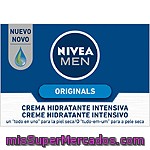 Crema Hidratante Intensiva Originals Nivea For Men, Tarro 50 Ml