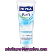 Crema Hidratante Intensiva Soft Para Cara Cuerpo Y Manos, Nivea, Tubo 75 Cc