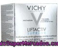 Crema Hidratante Para Piel Normal Y Mixta Que Actúa Contra Las Arrugas, La Pérdida De Firmeza Y La Tirantez Al Final Del Día Vichy Liftactiv 50 Mililitros.