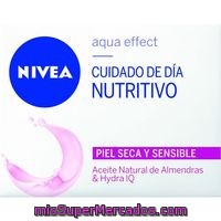 Crema Hidratante Piel Seca-sensible Nivea Visage, Tarro 50 Ml