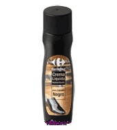 Crema Liquida Autobrillante Negro Carrefour 50 Ml.