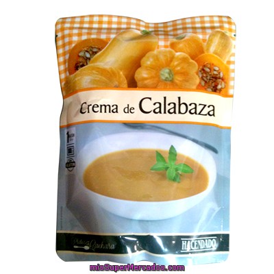 Crema Liquida Calabaza, Hacendado, Sobre 330 Cc