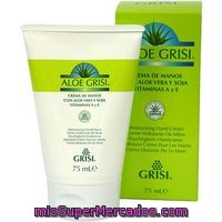 Crema Para Manos De Aloe Vera Grisi, Tubo 75 Ml