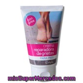 Crema Pies Reparadora Grietas (con Urea), Deliplus, Tubo 125 Cc