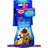 Crema Sabor De Chocolate Dr. Oetker, Dosificador 140 G