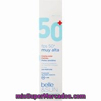 Crema Solar Facial Fp50+ Belle&sun, Tubo 50 Ml