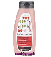 Crema Suavizante Con Cerezas Rojas Para Cabello Normal - Nectar Of Nature Les Cosmetiques 500 Ml.