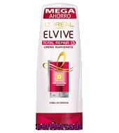 Crema Suavizante Total Repair 5 Para Cabellos Dañados L'oréal-elvive 400 Ml.