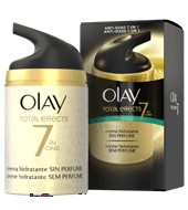 Crema Total Effects Dia Sin Perfume Olay 50 Ml.