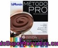 Cremas Sabor Chocolate, Producto Hiperproteico E Hipocalórico Para Dieta De Reducción De Peso Bimanán Método Pro 6 Unidades De 45 Gramos