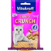 Crispy Crunch Con Malta Gatos Vitakraft, 60 Gr