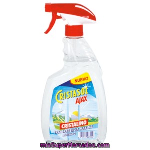 Cristasol Ajax Limpiador Cristales Cristalino Pistola 750 Ml