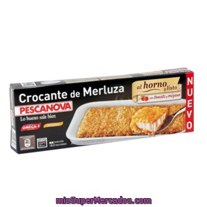 Crocante De Merluza Con Tomate Y Orégano Pescanova 370 G.