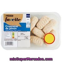 Croquetas De Jamón Eroski Faccile, Bandeja 350 G