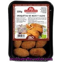 Croquetas De Mijo-algas Natursoy, Bandeja 250 G