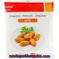 Croquetas De Pollo Eroski Basic, Bolsa 500 G