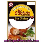 Croquetas
            La Santiña Pollo S/gluten 200 Grs