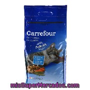 Croquetas Para Gatos De Atún Y Salmón Carrefour 4 Kg.