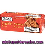 Crown English Crackers Paquete 200 G